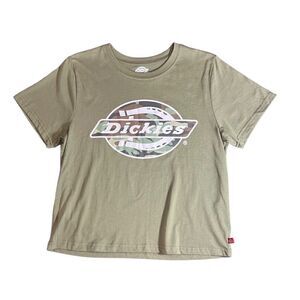 Dickies olive green crop top size large
